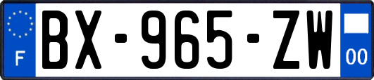 BX-965-ZW