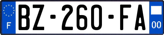 BZ-260-FA