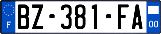 BZ-381-FA