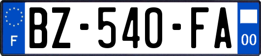 BZ-540-FA