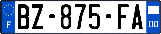 BZ-875-FA