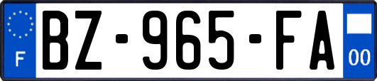 BZ-965-FA