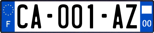 CA-001-AZ