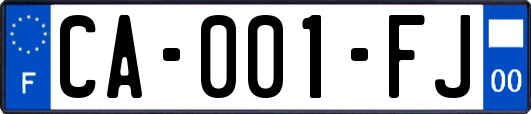 CA-001-FJ