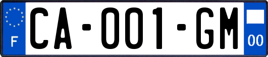 CA-001-GM