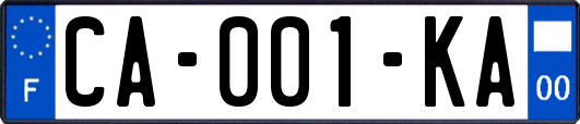 CA-001-KA