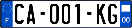 CA-001-KG