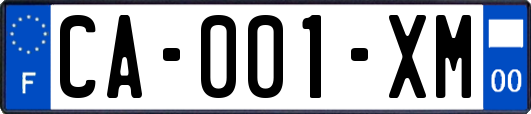 CA-001-XM