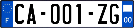 CA-001-ZG