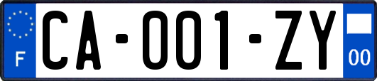 CA-001-ZY