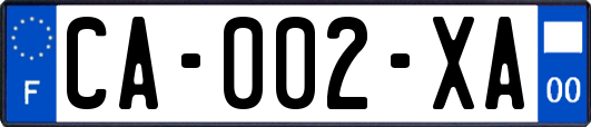 CA-002-XA