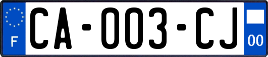 CA-003-CJ