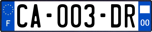 CA-003-DR