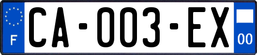 CA-003-EX