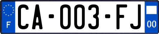 CA-003-FJ