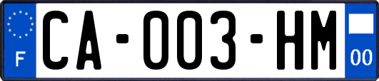 CA-003-HM