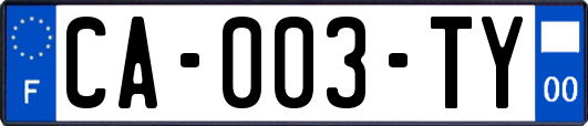 CA-003-TY