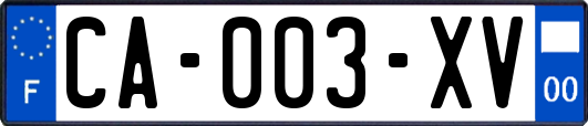 CA-003-XV