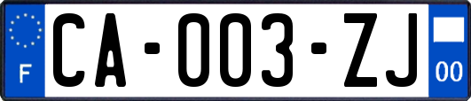 CA-003-ZJ