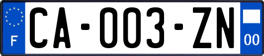 CA-003-ZN