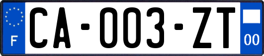 CA-003-ZT