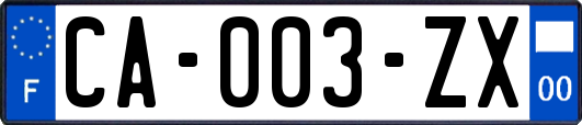 CA-003-ZX