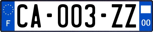 CA-003-ZZ