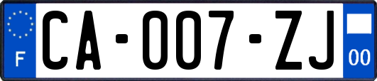 CA-007-ZJ