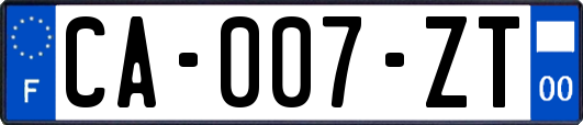 CA-007-ZT