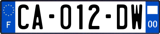 CA-012-DW