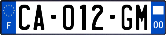 CA-012-GM