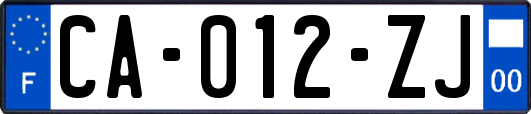 CA-012-ZJ