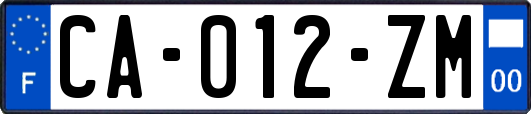 CA-012-ZM