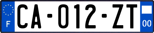 CA-012-ZT