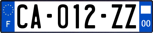 CA-012-ZZ