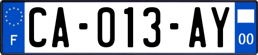 CA-013-AY