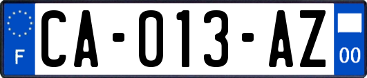 CA-013-AZ