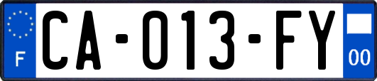 CA-013-FY