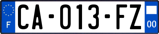 CA-013-FZ