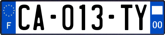 CA-013-TY