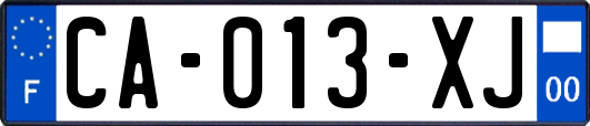 CA-013-XJ