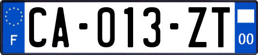 CA-013-ZT