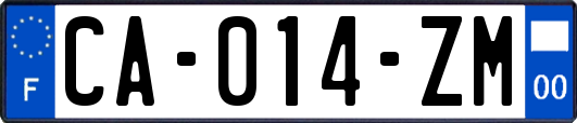 CA-014-ZM