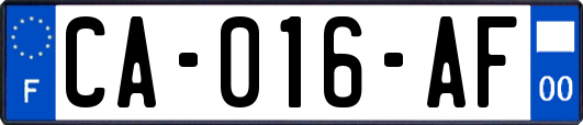 CA-016-AF