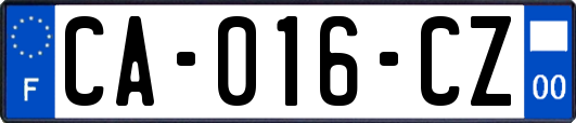 CA-016-CZ