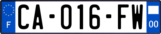 CA-016-FW