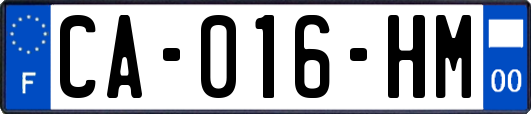 CA-016-HM