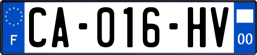 CA-016-HV