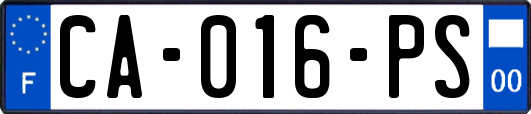 CA-016-PS