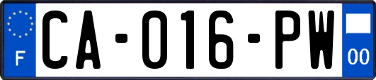 CA-016-PW